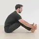 forward fold with bent knees