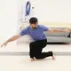 squat twist stretch