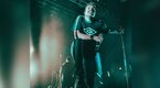 Front Man for I Prevail Brian Burkheiser performing on stage after his battle with Eagles Syndrome