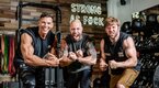 Frank Sepe, Chris Daughtry and Zack Zeigler at The Strength Club, NYC