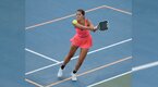 Tara Bernstein playing pickleball