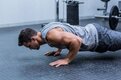 Woman Performing Push Ups