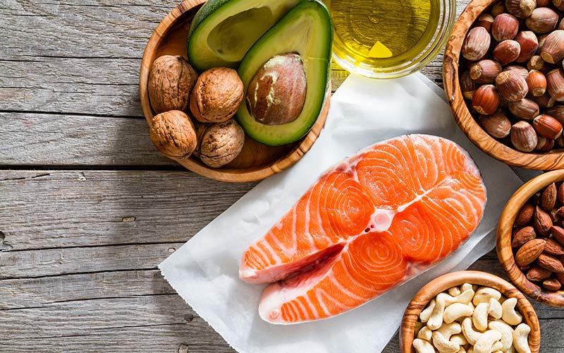 Foods rich in fatty acids