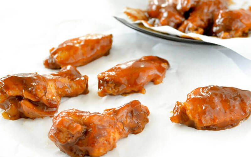 Honey BBQ Slow Cooker Chicken Wings Recipe