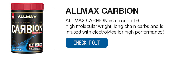 ALLMAX CARBION SHOP NOW!