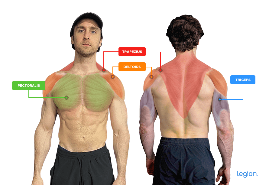 landmine chest press