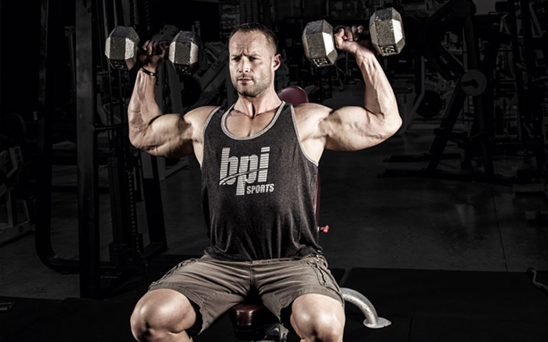 BPI Athlete Trying the AMRAP Workout