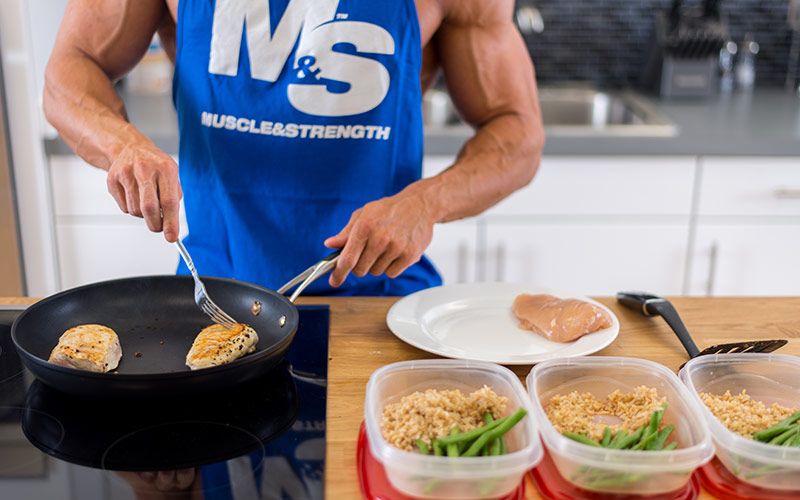 M&S Male Meal Prepping a Bodybuilding Diet